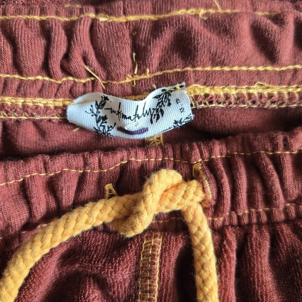 New Free People Gimme More Arabian Spice Terracotta Shorts XS NWOT - Picture 8 of 10